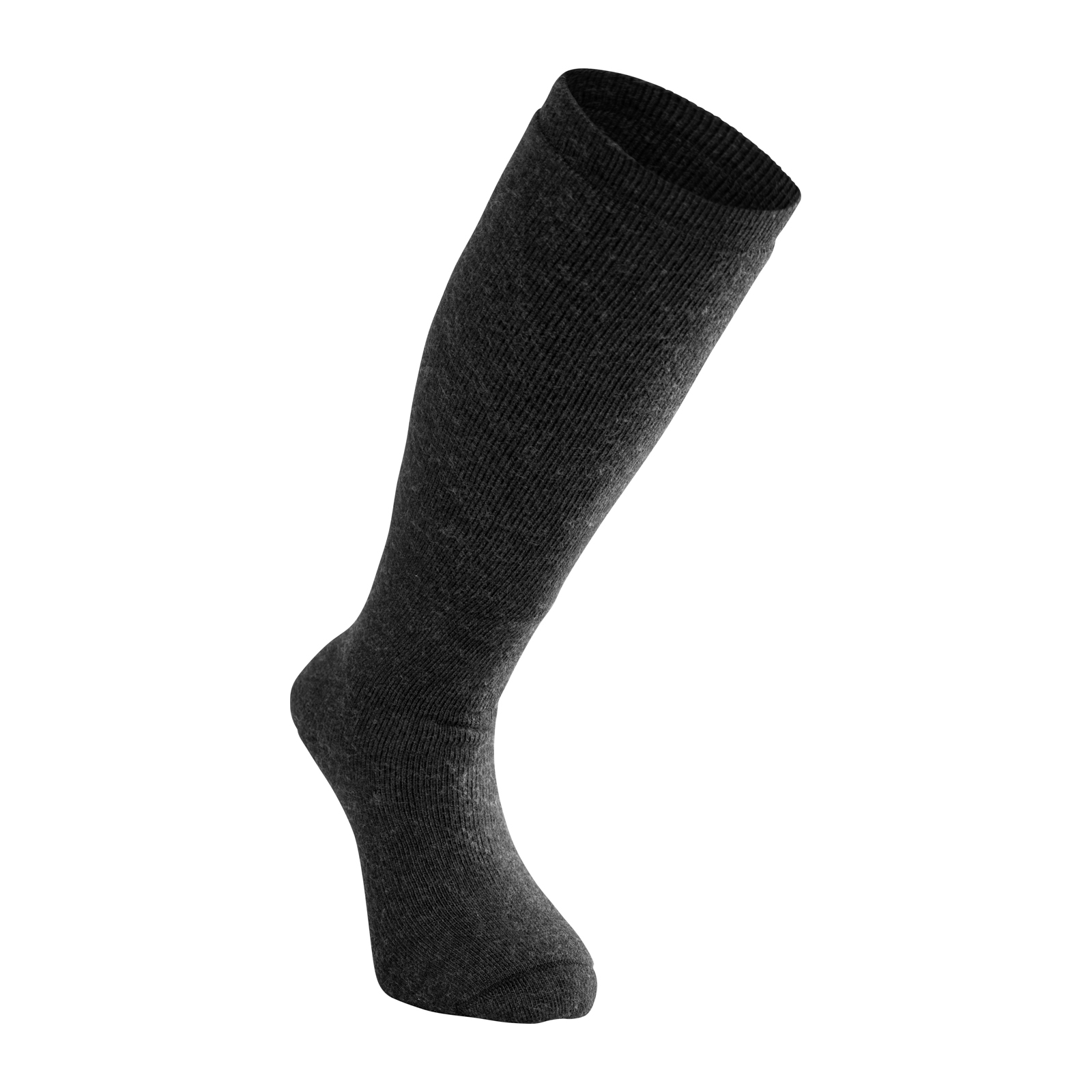 socks-knee-high-protection-400-anthracite-isolated Mörkgrå strumpor med knähögt skaft. Är en del i vår multinormcertifierade Protectionserie. Namn på produkten Socks Knee-High Protection 400